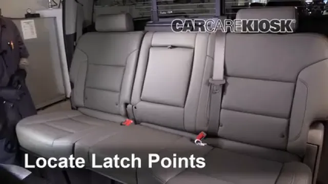 2016 GMC Sierra 1500 SLT 6.2L V8 Crew Cab Pickup Car Seats Install